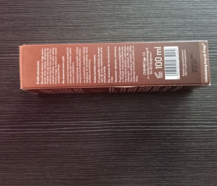 Nowy toner do włosów Only Bio kolor czekoladowy nadający ciepły, brązo