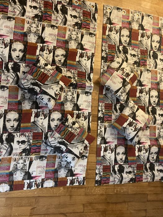 Cortinas e almofadas