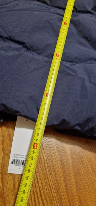 Пуховик мужской PRPY, синий, фирменный, новый. M, Пух 90%