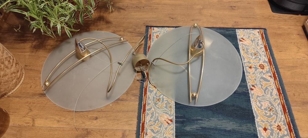 Lampy Massive szkło złote