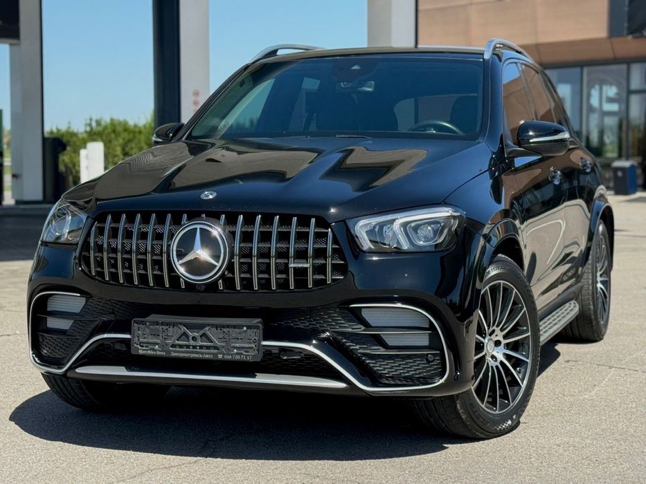 Обвес AMG GLE 63 2018+ бампер перед задний арки решетка