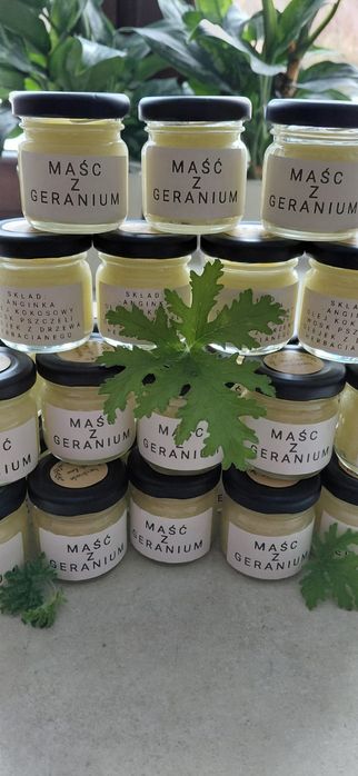 Naturalnie maść z GERANIUM
