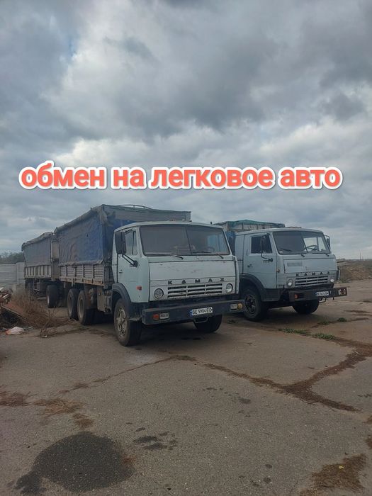 Камаз 53212 с прицепом СЗАП 8352 вобщем 20т
