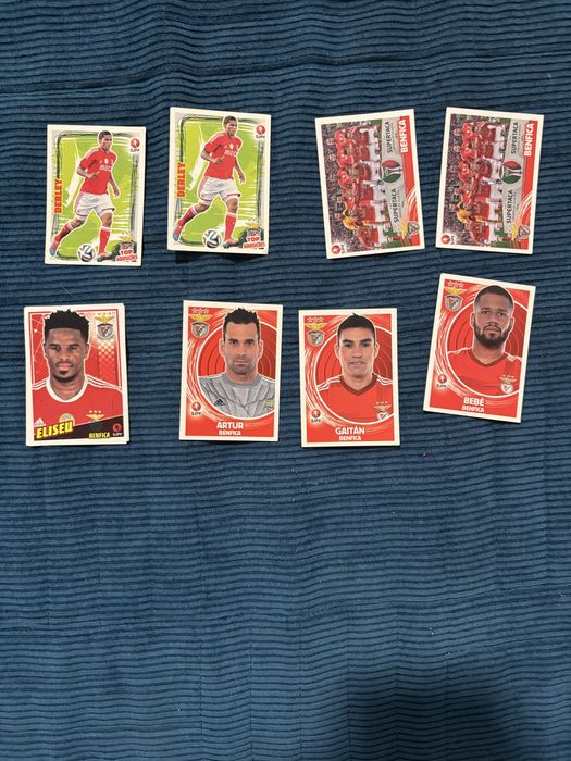 Lote de 50 Cromos Panini Liga Portuguesa 2014/15 – Por Colar