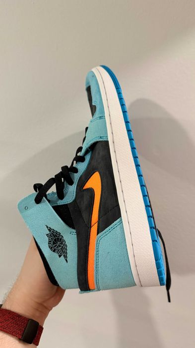 Air Jordan 1 High Zoom CMFT 2 Bleached Aqua EU 44.5 US 10.5