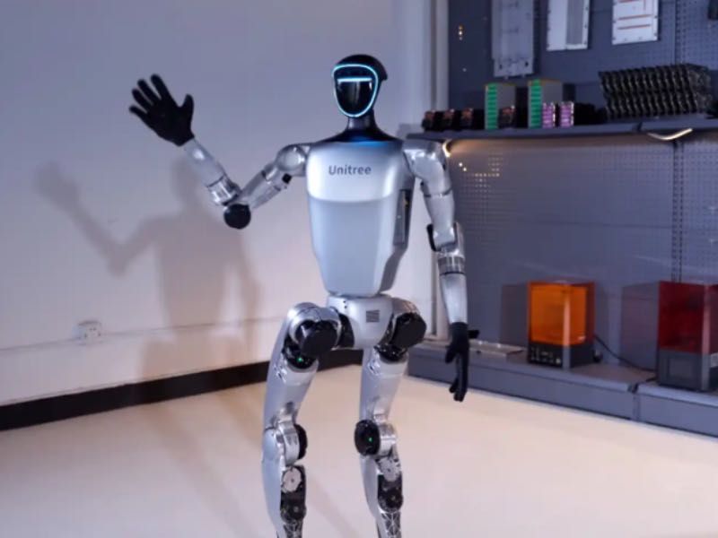 Humanoidalny robot agent AI Unitree G1