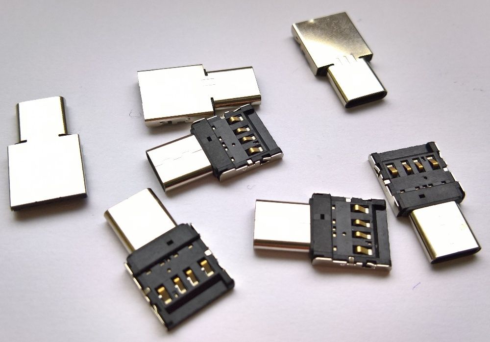 OTG USB C Adapter Przejściówka Smartfon Tablet Telefon Pendrive metal