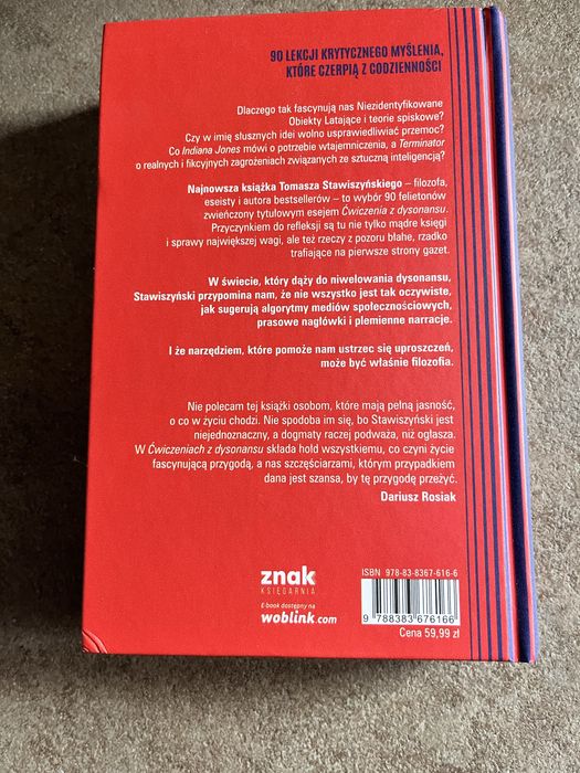 Ćwiczenia z dysonansu z dedykacją autora