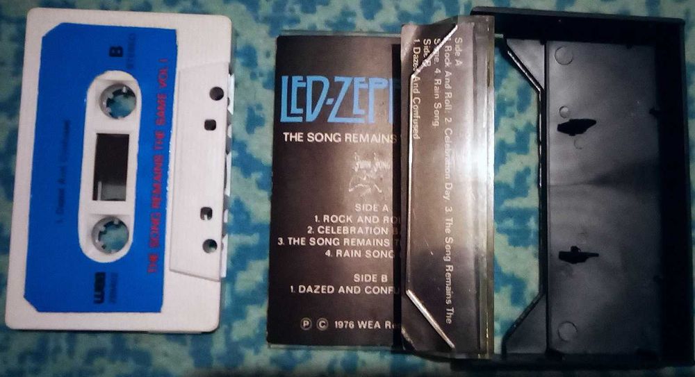 Led Zeppelin The Song Remains The Same vol I i II - MC VEA Records Ltd