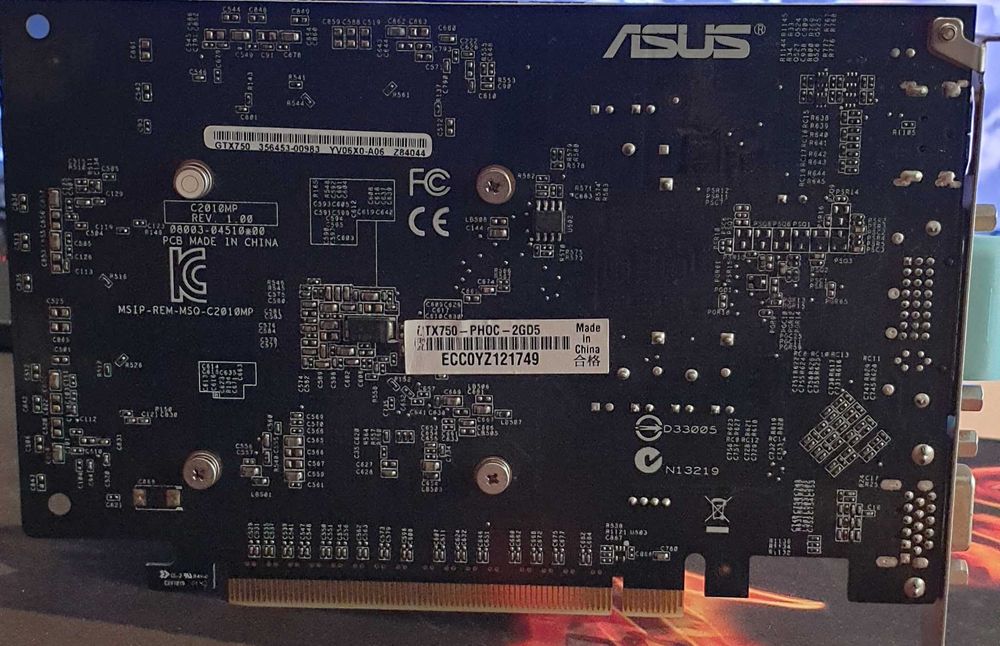 Placa gráfica GeForce GTX750-PHOC-2GD5