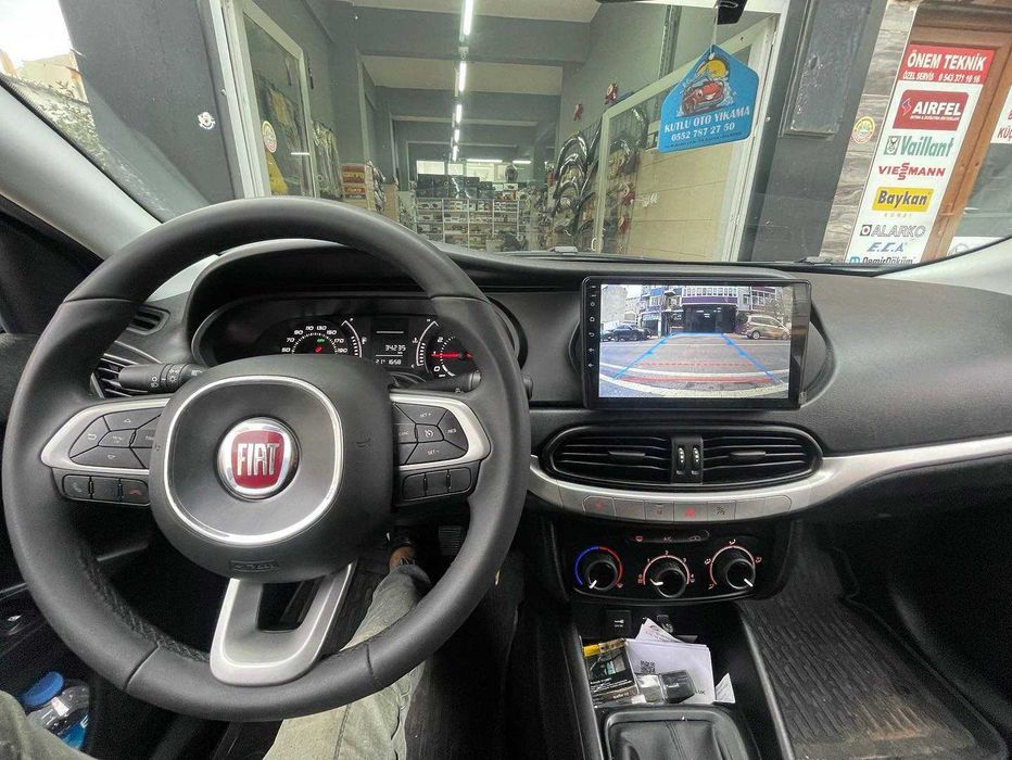 (NOVO) Rádio 2DIN 9" • Fiat TIPO (2015 até 2018) • Android [4+64GB]