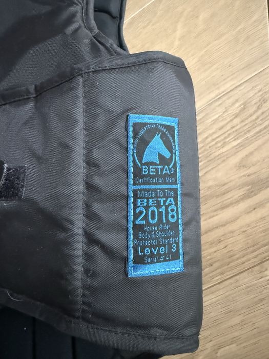 Kamizelka jeździecka dzieciecy rozm. L stan bdb