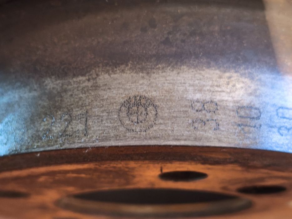 Discos de travão frente bmw 520d