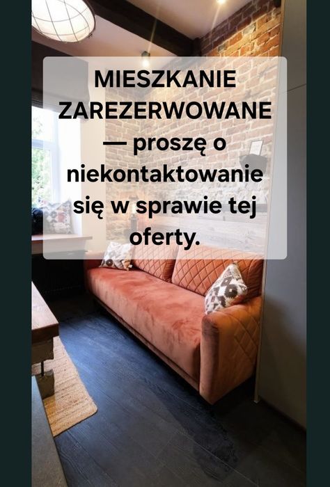 Wyjątkowe Studio Premium w Odrestaurowanej Kamienicy Ul. Mickiewicza  Pierwszy Najem
