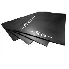 Листовая резина 50* 50 см квадрат техпластина маслобензостойкая