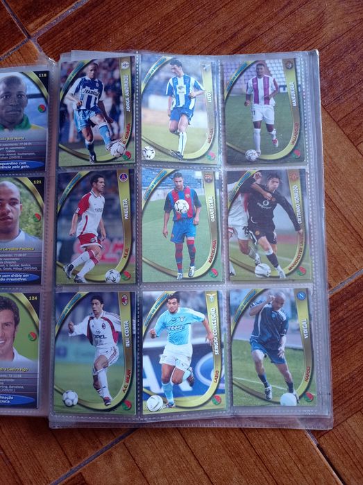 Caderneta completa mega craques 2004 Panini (de cromos / cartas)