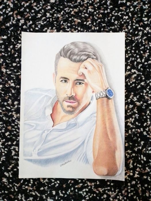 Retratos/Desenho a lápis grafite