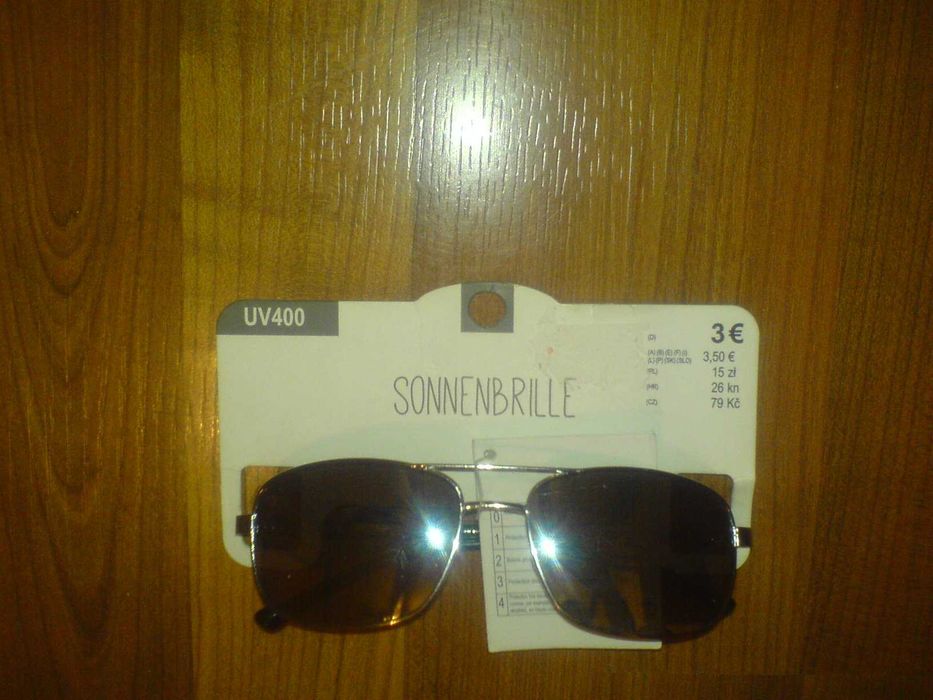 Okulary PrzeciwSłoneczne UV400 sonnenbrille NOWE Nieużywane Opakowanie