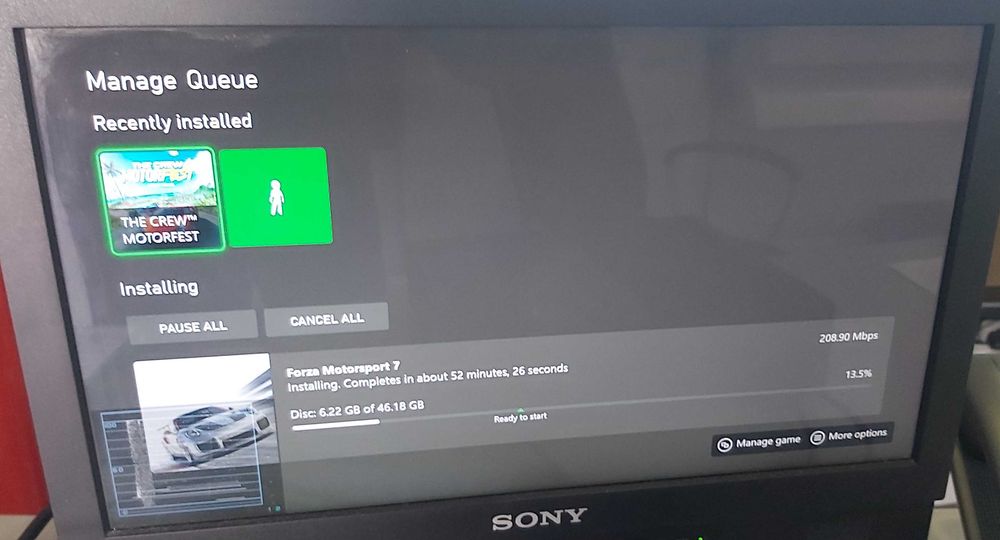 Consola Microsoft Xbox One 500GB Black XBONE Phat Fat