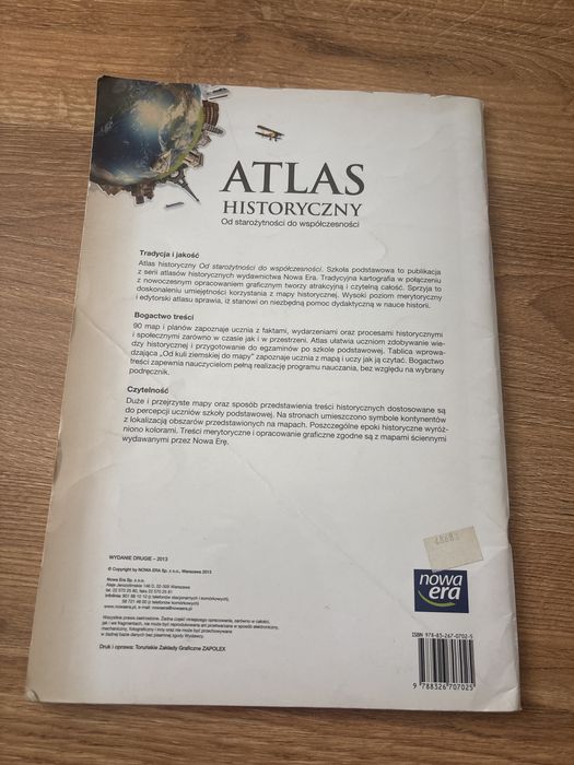 Książka Atlas Historyczny