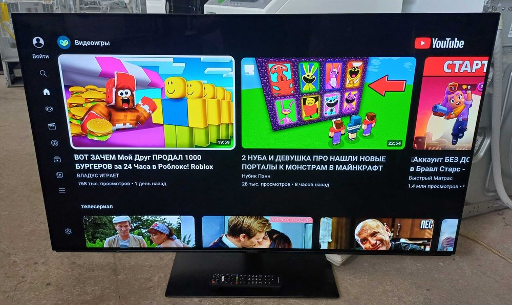 Олед телевізор Oled Panasonic TX-55FZW804 Ultra HD 8K 55 дюймів б/у телевизор для Xbox X S Playstation 5