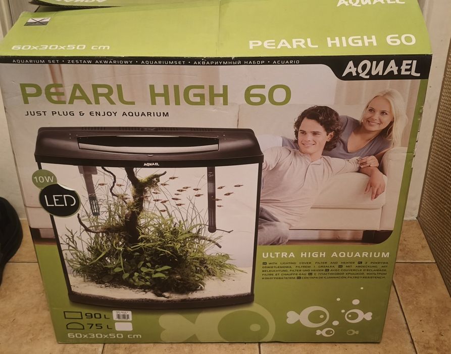 ## Akwarium AQUAEL Pearl High 60 ## 90 litrów