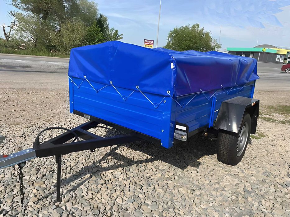 Тент на прицеп легковой ПВХ еврофура под Ваш размер. Брезент, накидка