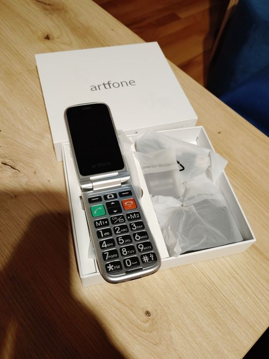 Artfone CF241A telefon komórkowy dla osób starszych Dual SIM