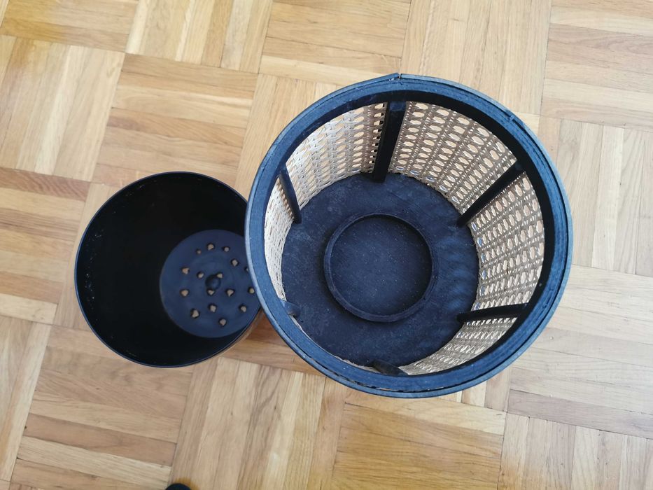 Osłonka z wkładem rattan też na świeczkę