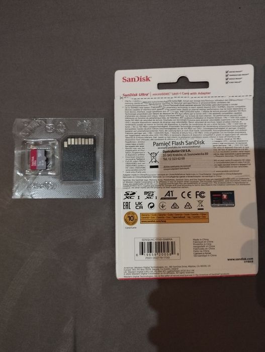 Sd kard 1Tb! San dick
