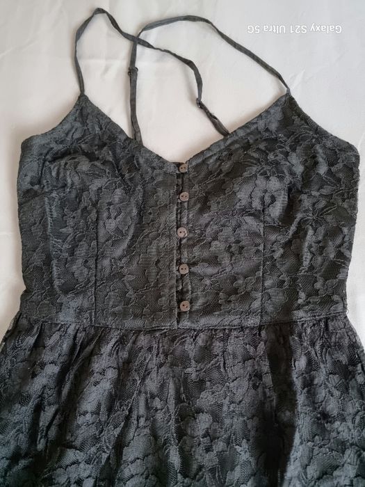 Vestido renda Zara