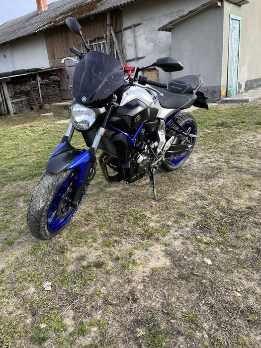 Yamaha mt07 2014р