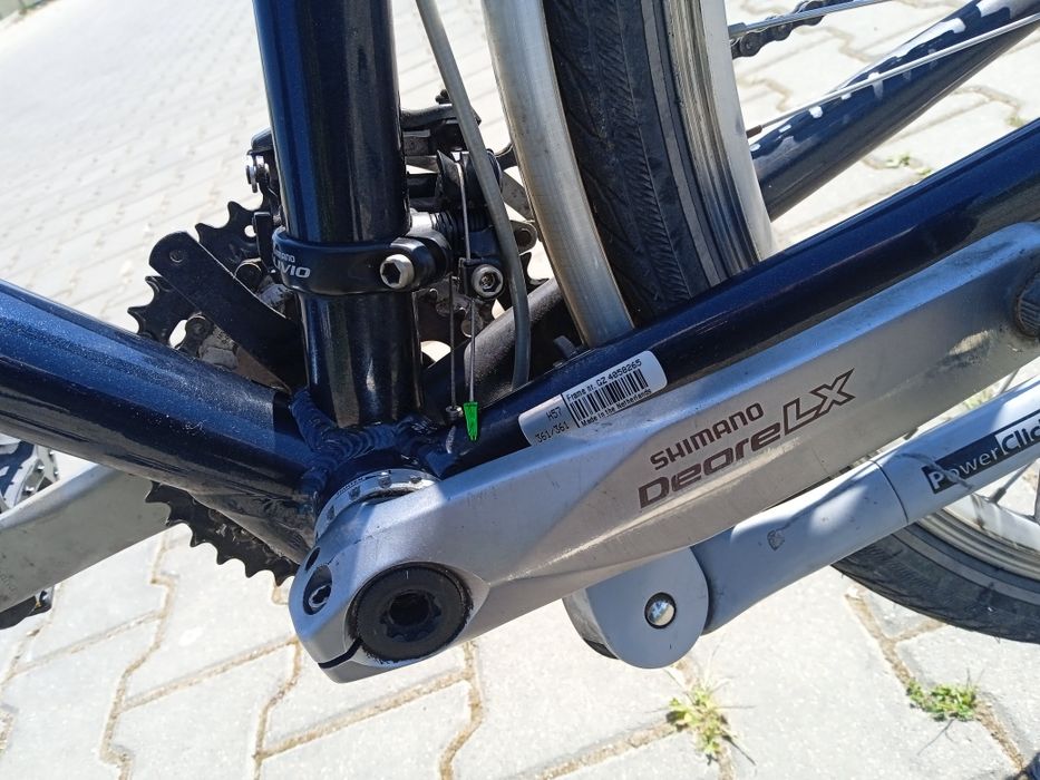 Rower Miejski trekking Gazelle Fuente koło 28 deore LX holenderski alu