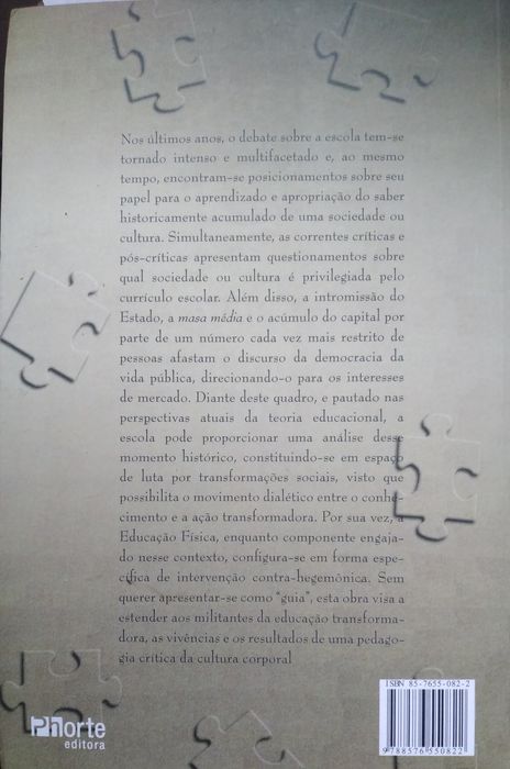 Pedagogia da cultura corporal