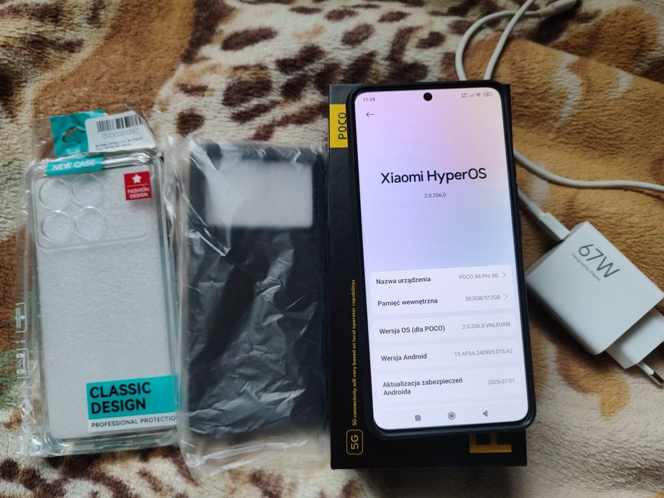 Poco X6 pro 5g 12/512gb