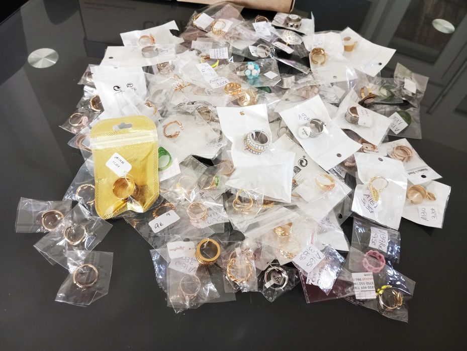 Lote Anéis Novos