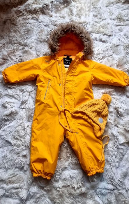 Reima дитячий зимовий комбінезон + шапка Reima