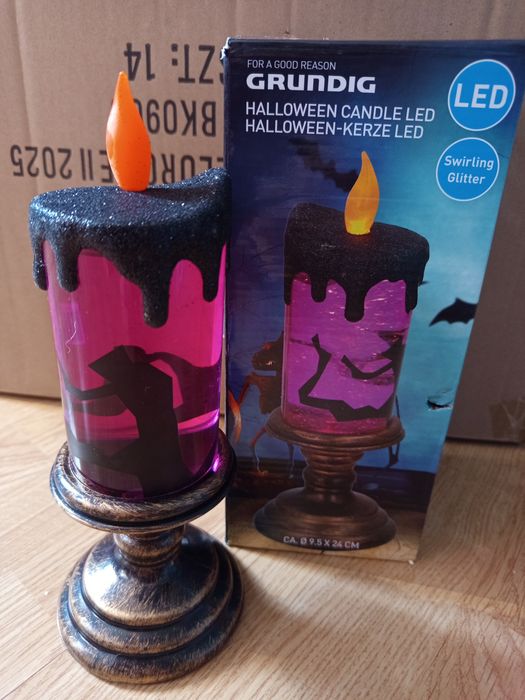 Świeca LED Halloween – dekoracyjna (GRUNDIG)