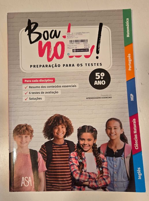 Livros Preparar os Testes 5º Ano