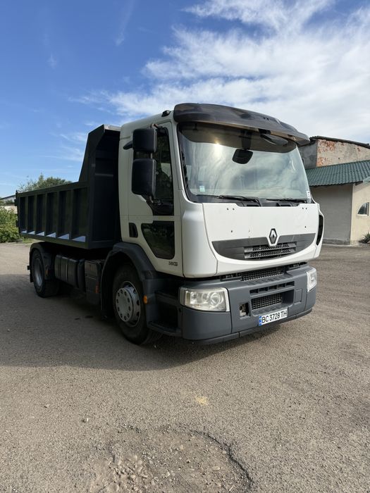 Renault premium dxi самоскид 2010 рік, євро 5 самосвал