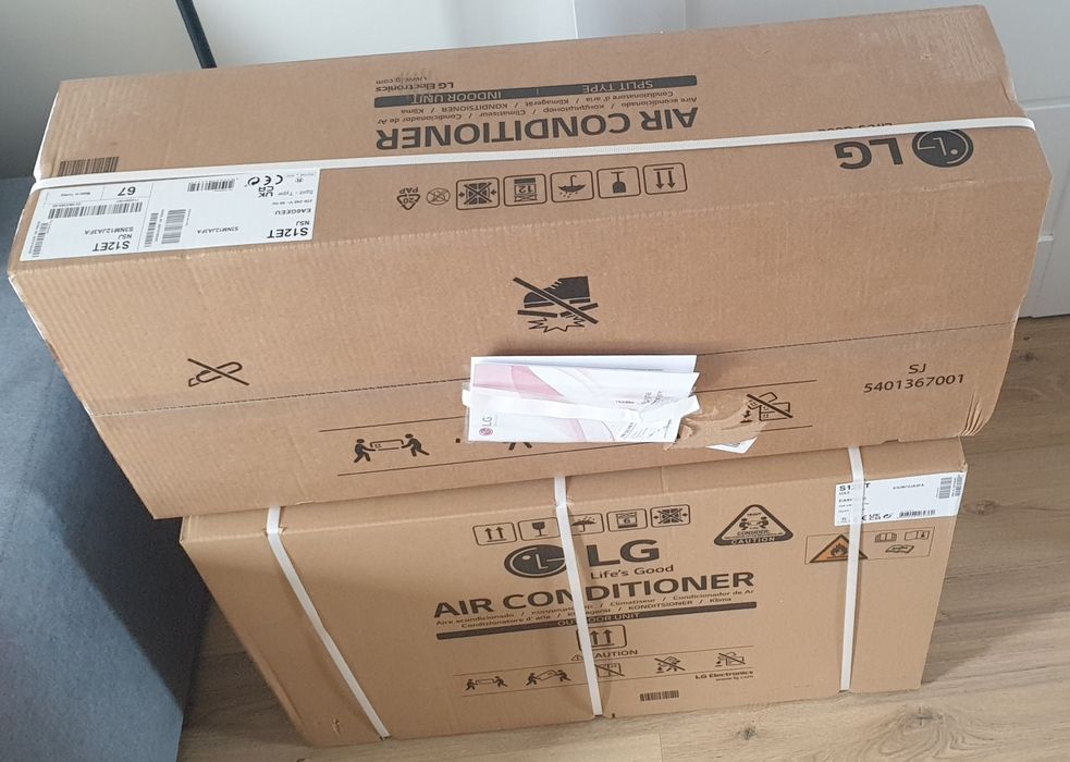 Klimatyzator split LGS12ET+montaż