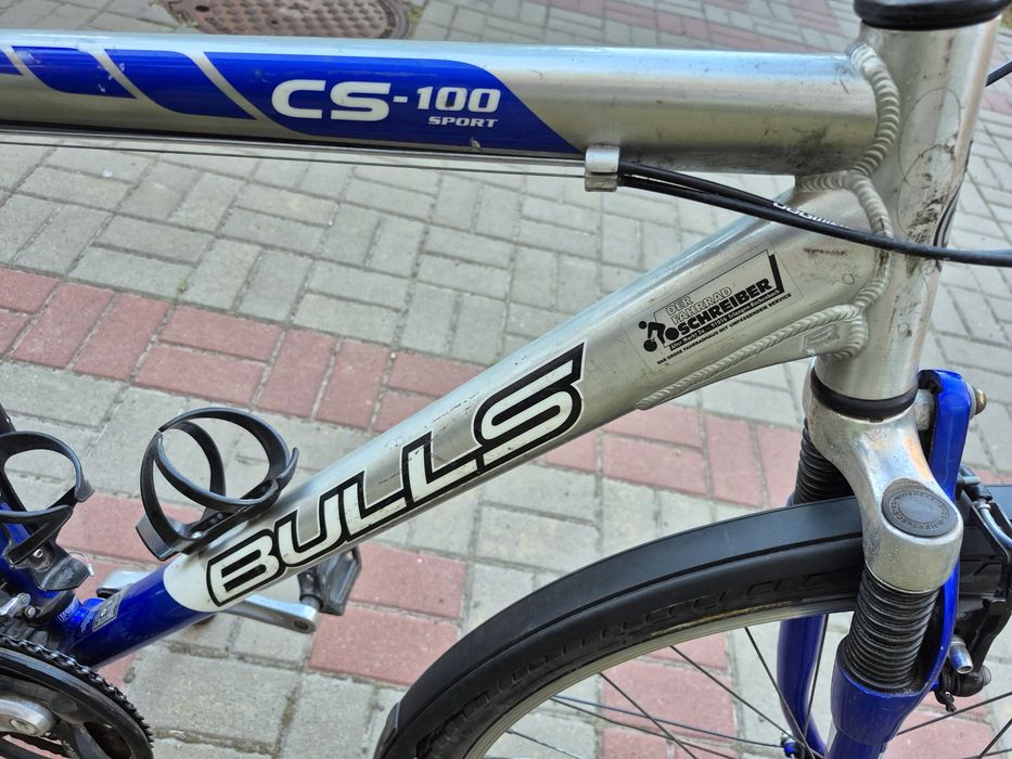 Велосипед BULLS CS-100 sport, колеса 28", shimano ALIVIO 3/7