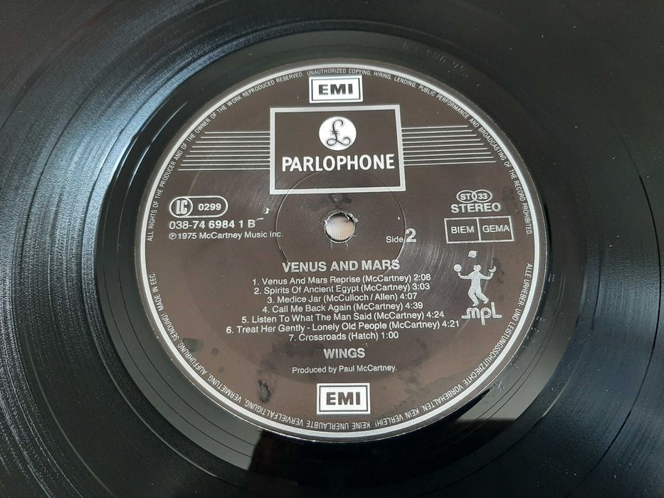 Wings - Venus And Mars - Europa - Vinil LP