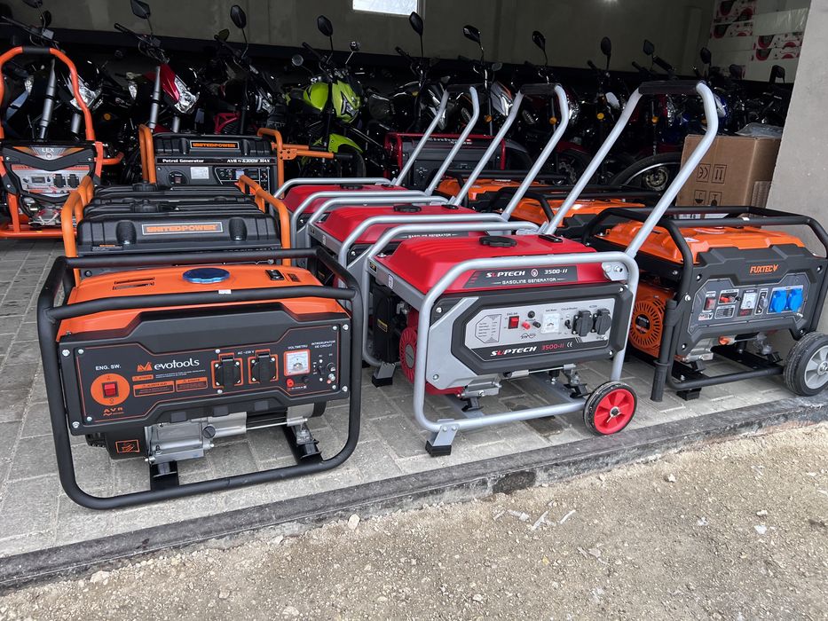 Бензиновий генератор до 3 кВт, Новий, Розстрочка під 0%