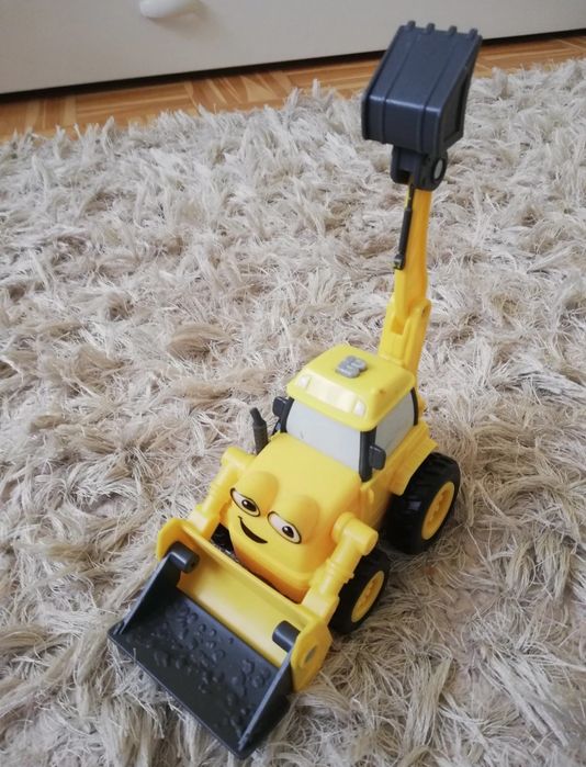 Duża koparka z figurką Bob Budowniczy, Mattel