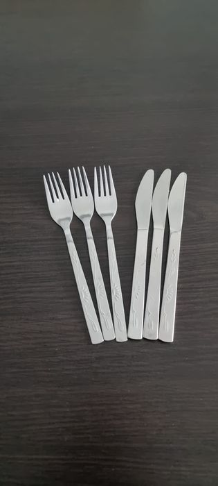 PRL - Stare sztućce komplet FNS Drzewica