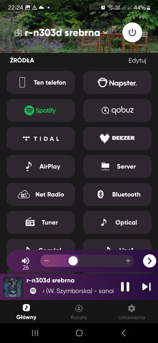 Yamaha R-N303D  Stereo 2x140W  MusicCast Wi-Fi i Bluetooth