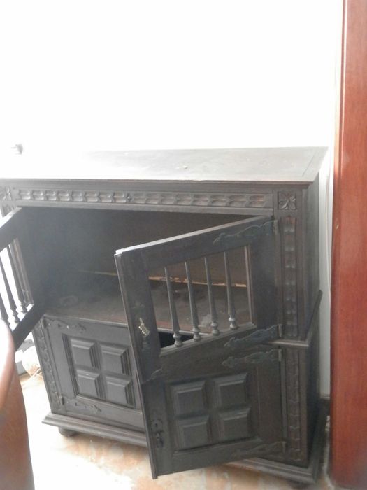 Conjunto moveis antigos de sala