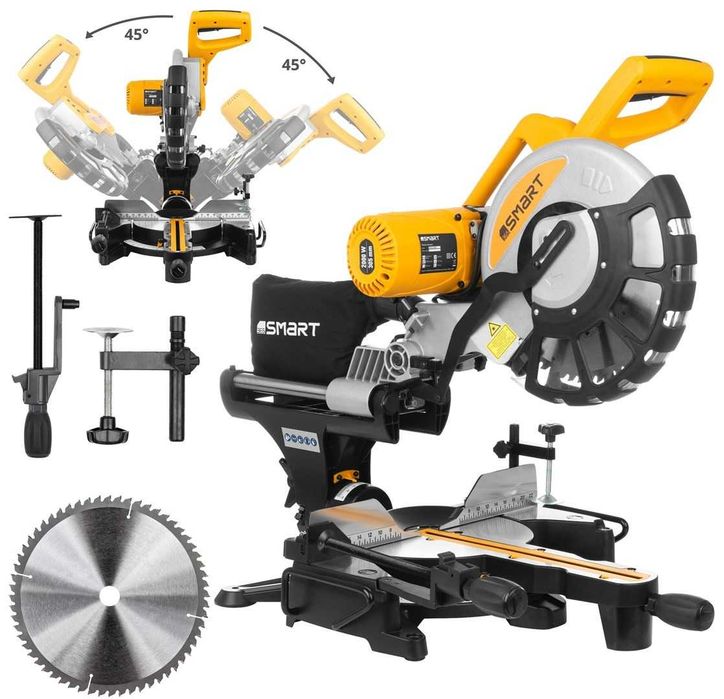 Piła ukośnica z posuwem SMART 365 SM-04 Ukośna 2000W 305 mm jak Nowa !