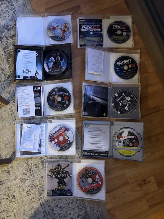 10 jogos PS3 fom garantia e fatura